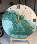 Ceas verde-alb 40CM